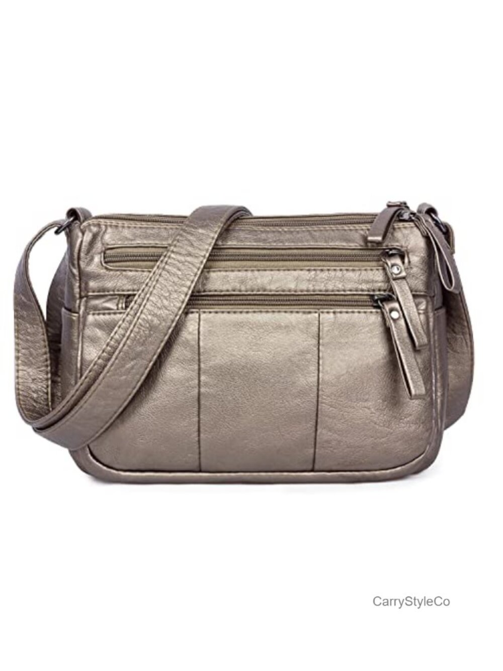 Soft PU Leather Shoulder Bag Crossbody Purse Women's Handbag Travel